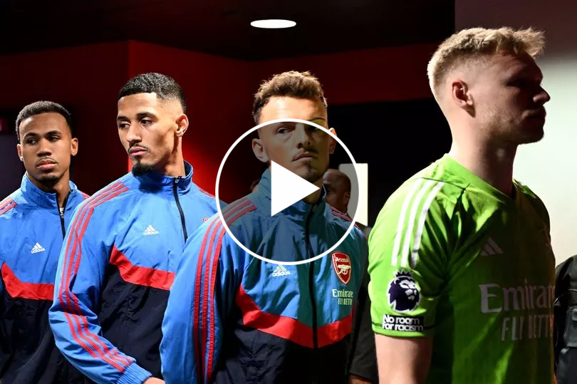 When Aaron Ramsdale made a mistake during Arsenal's victory over Brentford, William Saliba made sure to give him the exact message.