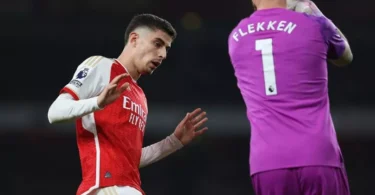 A Liverpool icon becomes enraged over Kai Havertz's call during Arsenal vs. Brentford