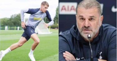 JUST NOW – Ange Postecoglou delivers positive injury update on Micky Van de Ven ahead of Luton Clash as he reveals players return date to the match day travelling squad