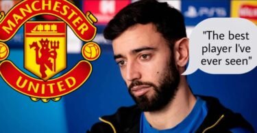 “We can’t lie to ourselves…He’s the man of the moment, nobody in Premier League comes close to him”: Bruno Fernandes praises Man United team-mate after his Ballon D’or performance against Everton