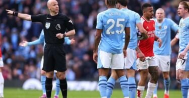 Man City star accuses Arsenal of playing dirty and left frustrated by Anthony Taylor