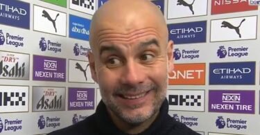 Pep Guardiola gets humbled by interviewer and takes sly dig at Arsenal after Man City draw