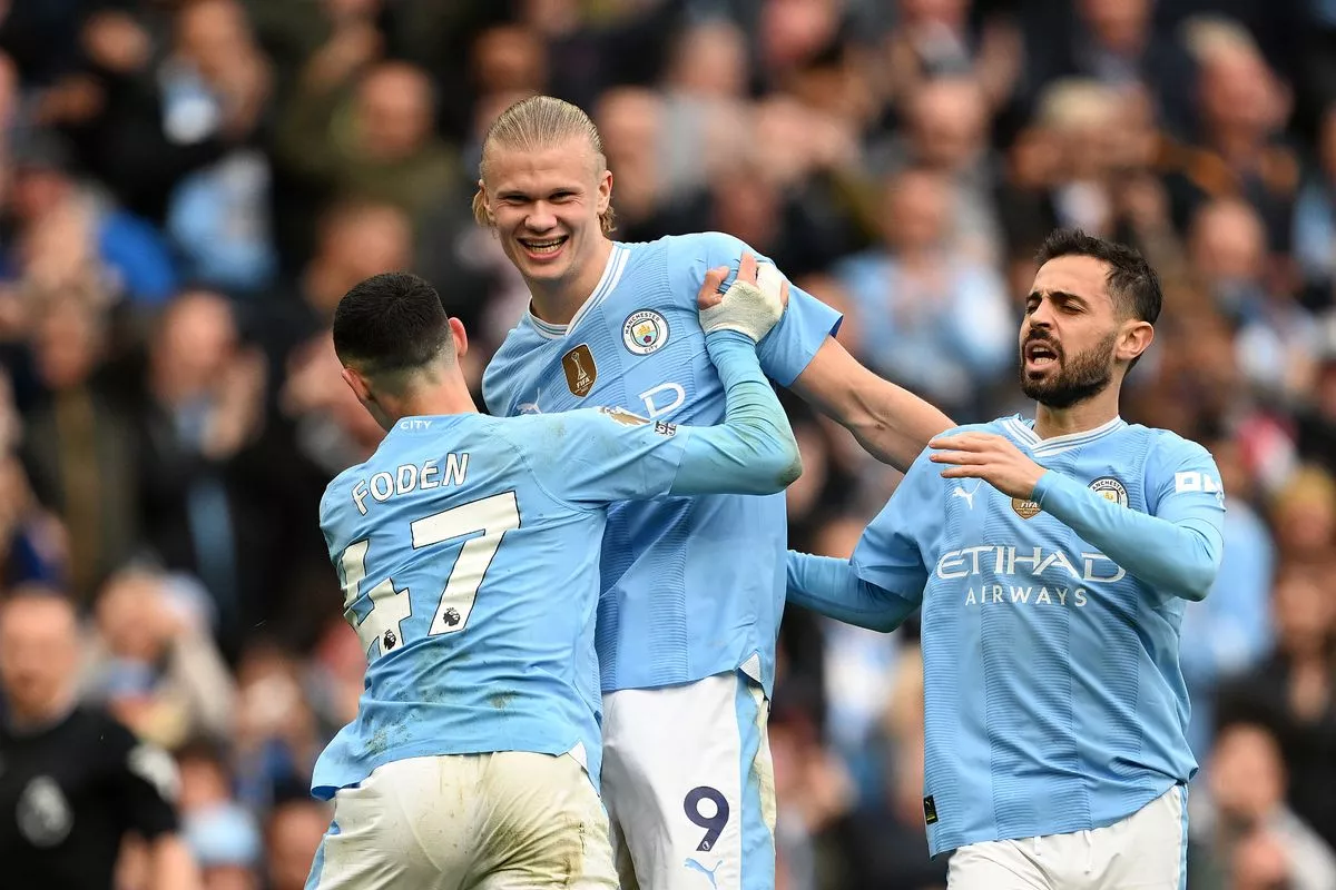 Compared to the previous season, when he scored 52 goals in 53 games, this season has been relatively quiet by his high standards. However, Haaland is back to his best at the perfect time for City.With three games remaining in an intense title battle with Arsenal, Haaland's comeback could finally propel Pep Guardiola's team to a record-tying fourth consecutive league title.

The figures from Haaland are very impressive. In his two seasons at City, he has scored 88 goals from 94 games, which is more than he scored in his three years at Borussia Dortmund, where he scored 86 from 89 games.

With 24 Premier League goals this season, he is four goals ahead of Alexander Isak of Newcastle and Cole Palmer of Chelsea, and he is poised to win the Golden Boot for a second consecutive year.