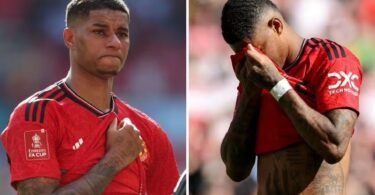 Marcus Rashford explains tears after Man Utd FA Cup win in emotional statement