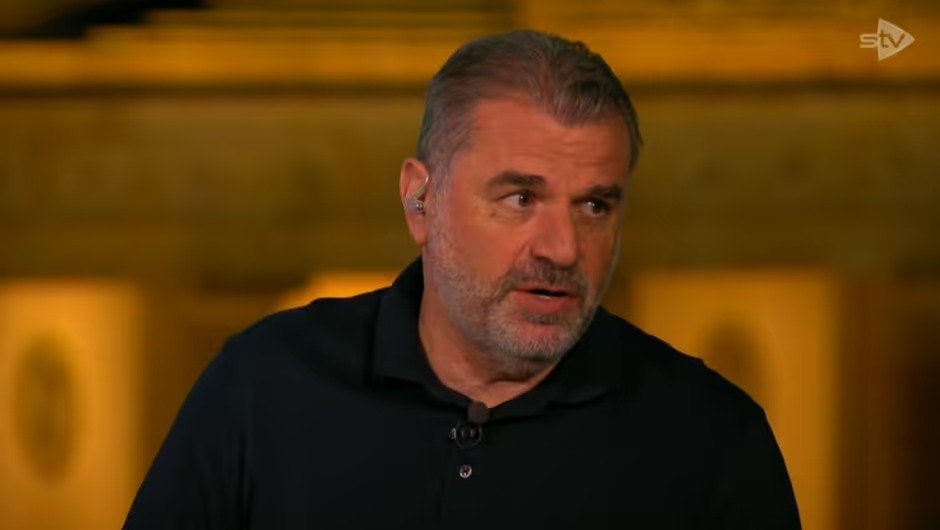 Ange Postecoglou has ITV studio in stitches with Benjamin Sesko Arsenal comment