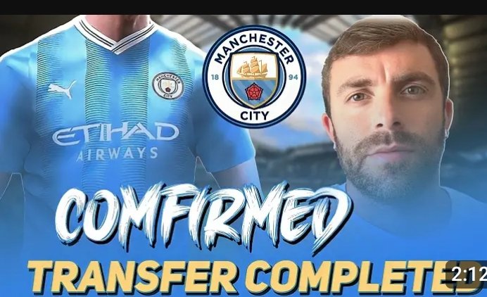 Fabrizo Romano has just revealed that Man City has signed the greatest player in the world, surpassing even Kylian Mbappe. A thorough medical examination has also been completed. 👍