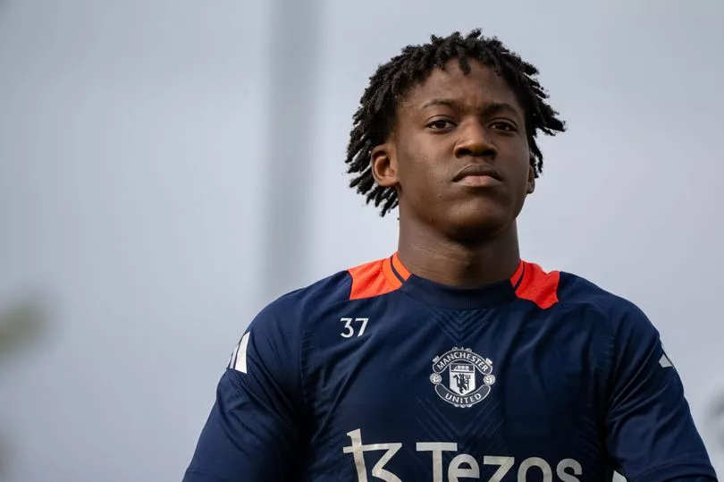 Kobbie Mainoo has already been booked three times this season. (Image: Ash Donelon/Manchester United via Getty Images)