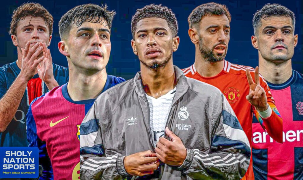 Best midfielders in the world