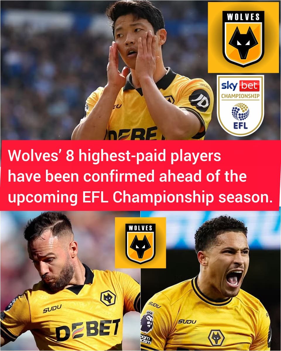 Wolves’ 8 highest-paid players have been confirmed ahead of the ...